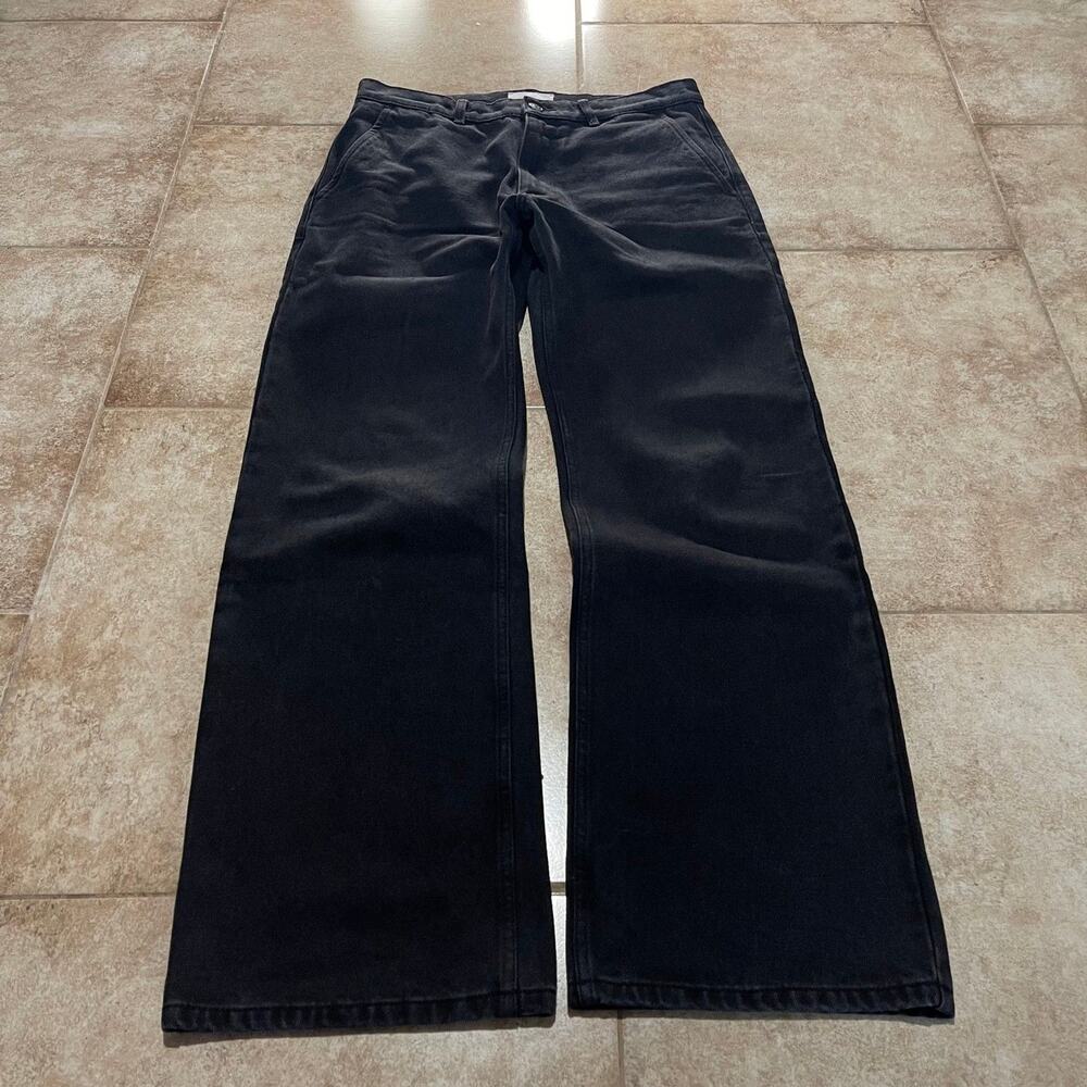 The Row Finch Denim Vintage Black Denim Jeans Pants Trousers size 32